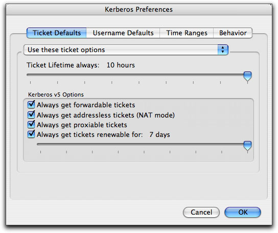 kerberos client for mac